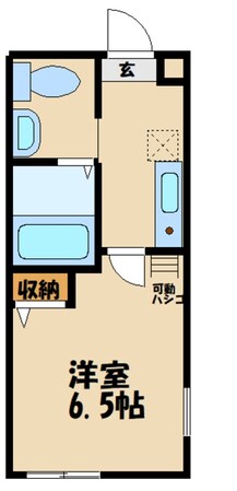 ラ・シャンス橋本第26-1号棟の物件間取画像